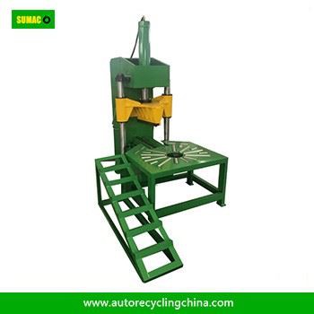 Hydraulic Recycling Used Tire Cutter